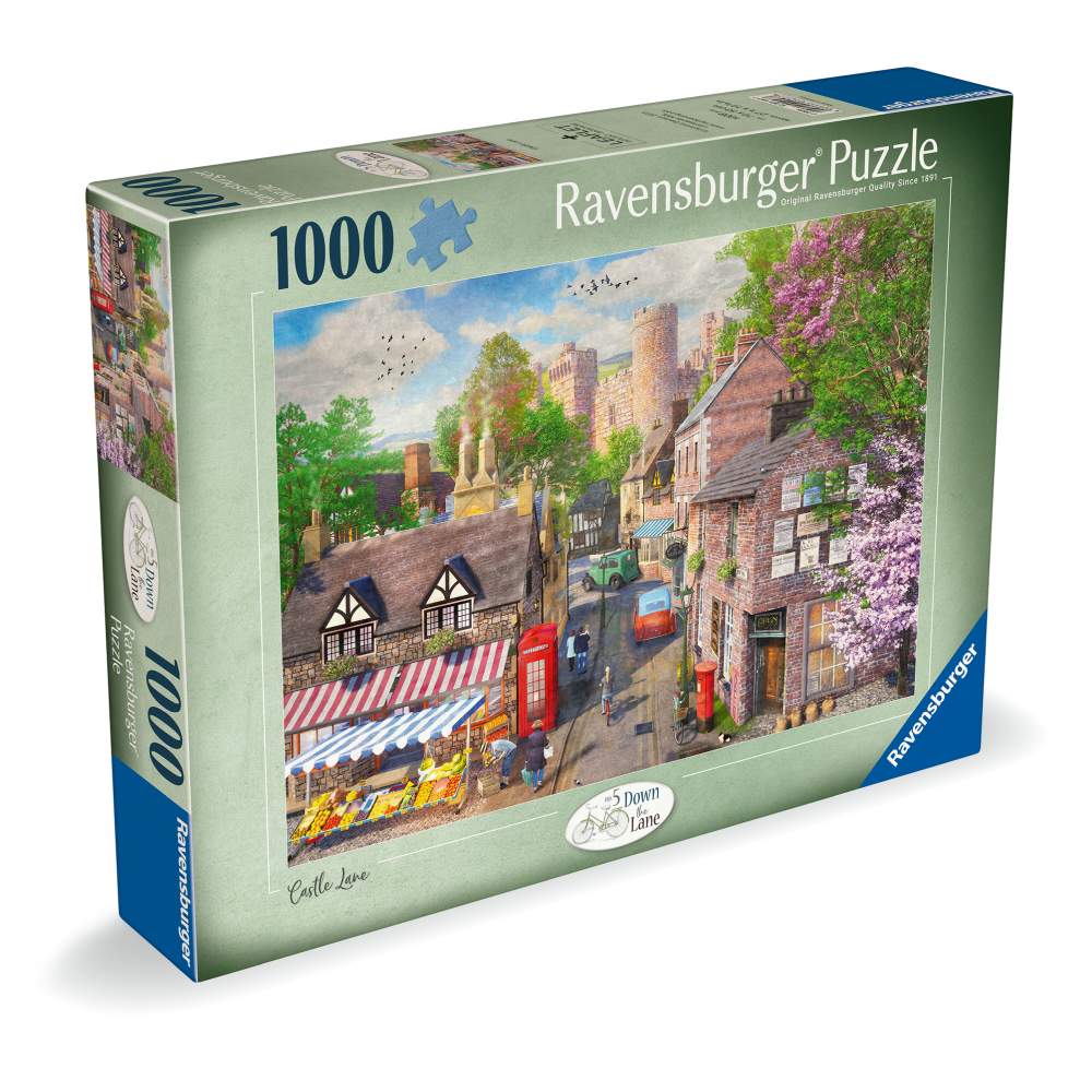 PUZZLE PE ALEE NUMARUL 5 CASTLE LANE 1000 PIESE - RAVENSBURGER (RVSPA01457)
