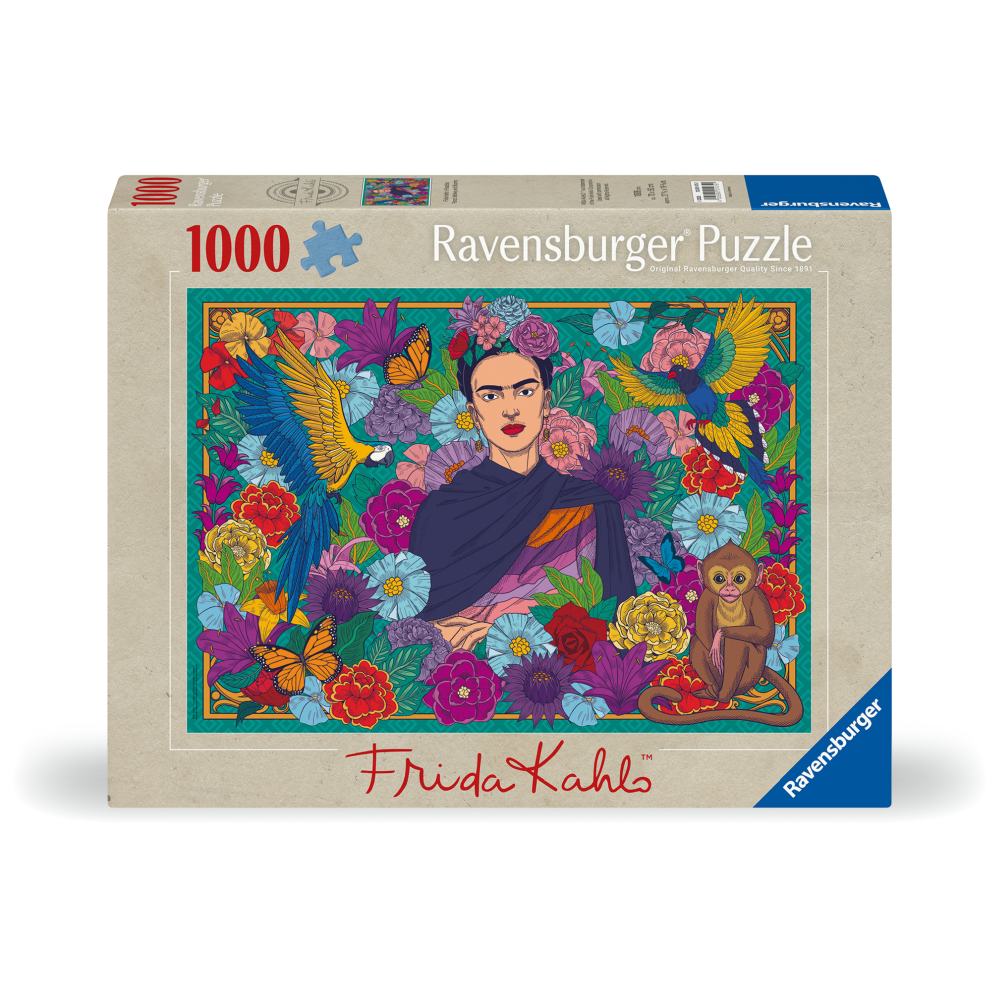 PUZZLE FRIDA KAHLO INCONJURATA DE FLORI 1000 PIESE - RAVENSBURGER (RVSPA01475)