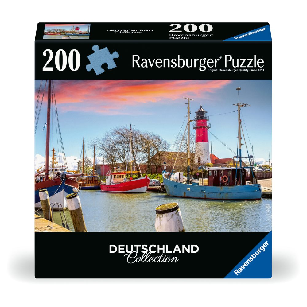 PUZZLE MOMENT PORTUL DIN AHLBECK 200 PIESE - RAVENSBURGER (RVSPA01476)
