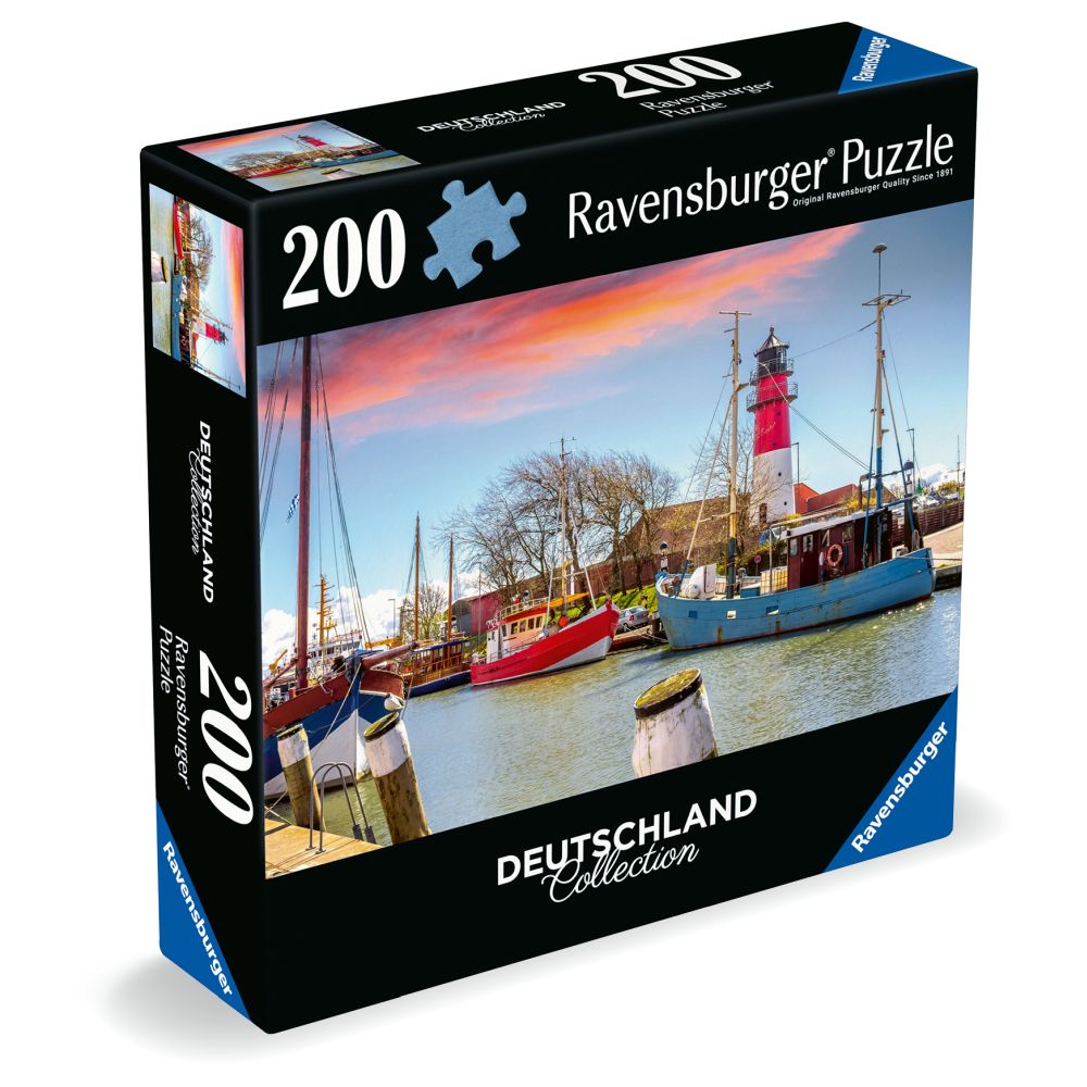 PUZZLE MOMENT PORTUL DIN AHLBECK 200 PIESE - RAVENSBURGER (RVSPA01476)