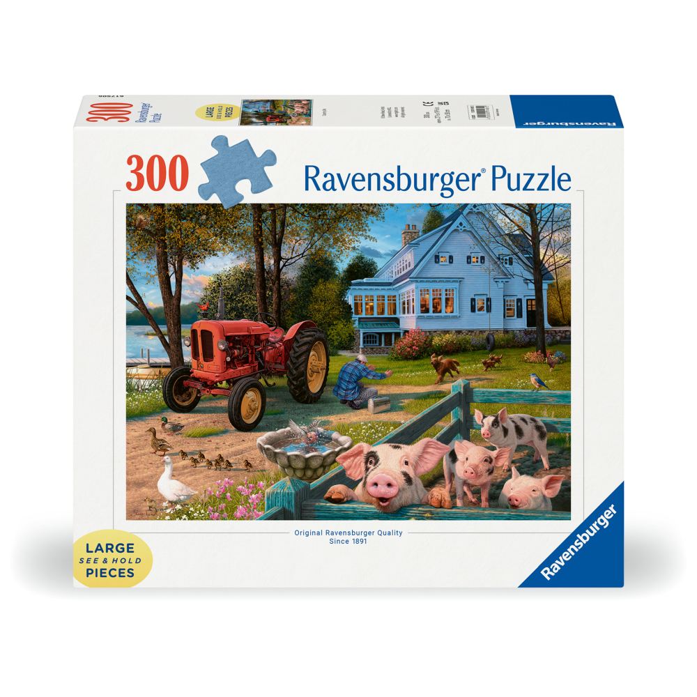 PUZZLE VIATA LA TARA 300 PIESE MARI - RAVENSBURGER (RVSPA01481)