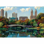 PUZZLE PODUL BOW CENTRAL PARK NEW YORK 1000 PIESE - RAVENSBURGER (RVSPA01485)