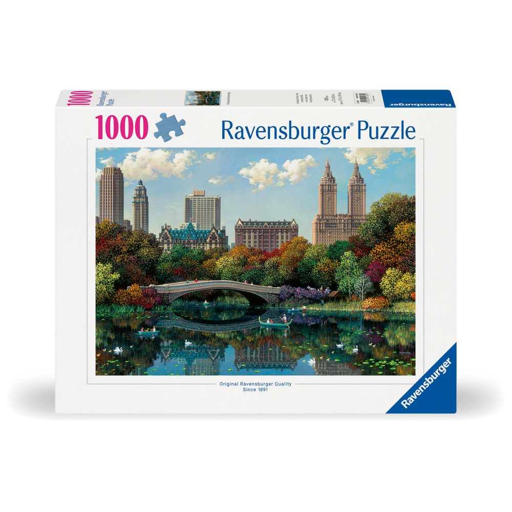 PUZZLE PODUL BOW CENTRAL PARK NEW YORK 1000 PIESE - RAVENSBURGER (RVSPA01485)