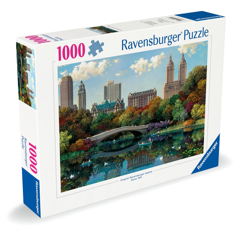 PUZZLE PODUL BOW CENTRAL PARK NEW YORK 1000 PIESE - RAVENSBURGER (RVSPA01485)