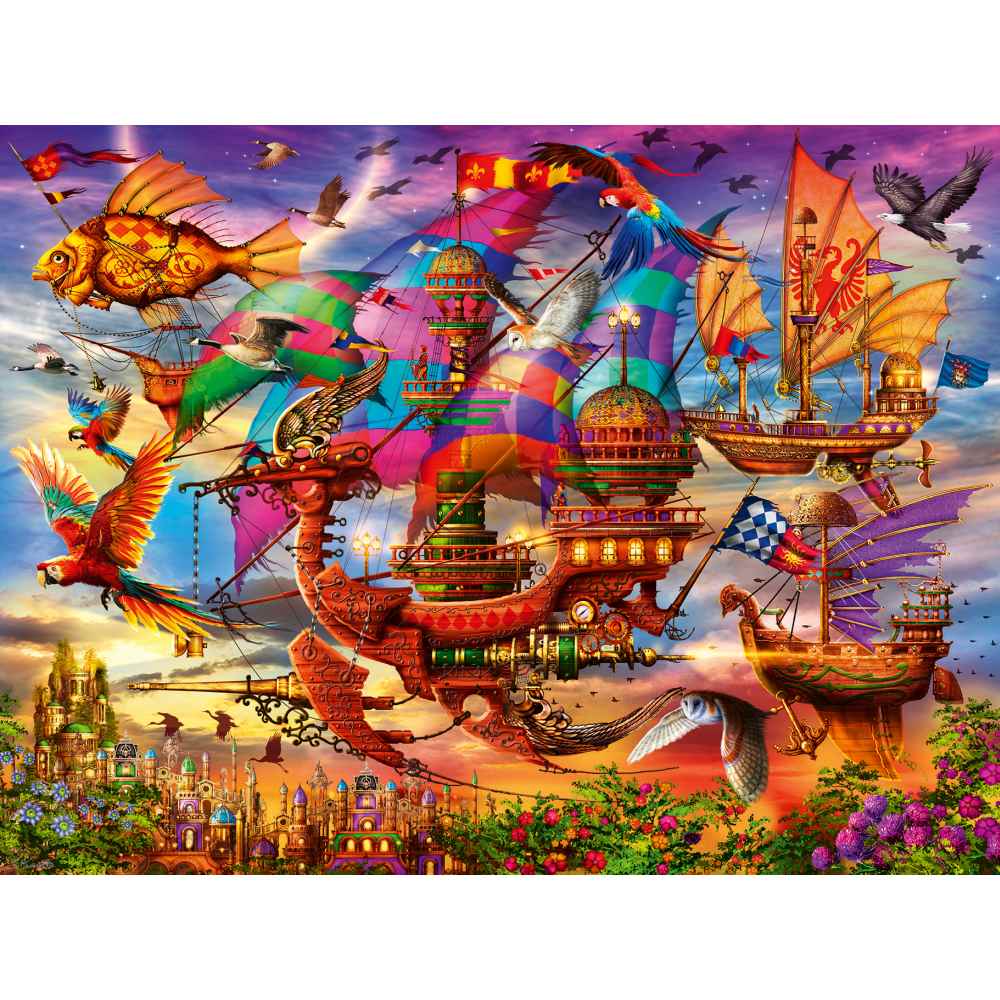 PUZZLE LUCRURI ZBURATOARE 1500 PIESE - RAVENSBURGER (RVSPA01487)