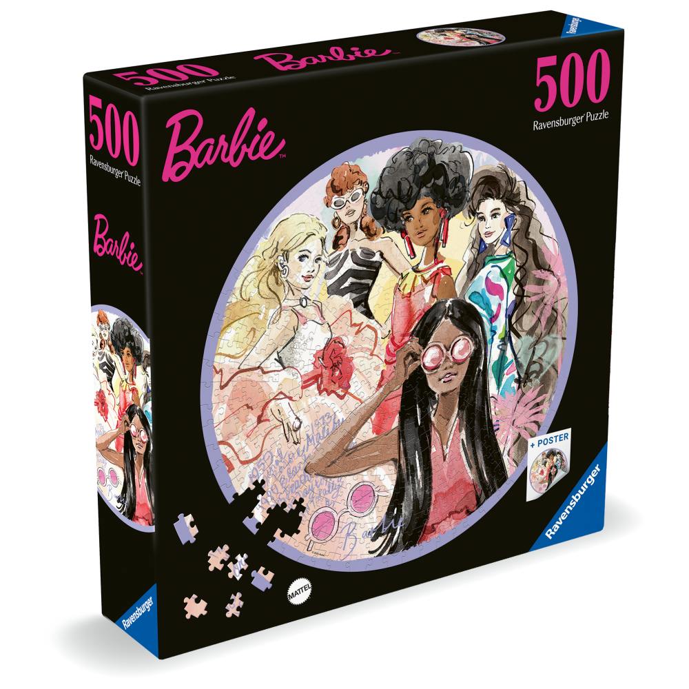 PUZZLE CERC BARBIE 500 PIESE - RAVENSBURGER (RVSPA01494)
