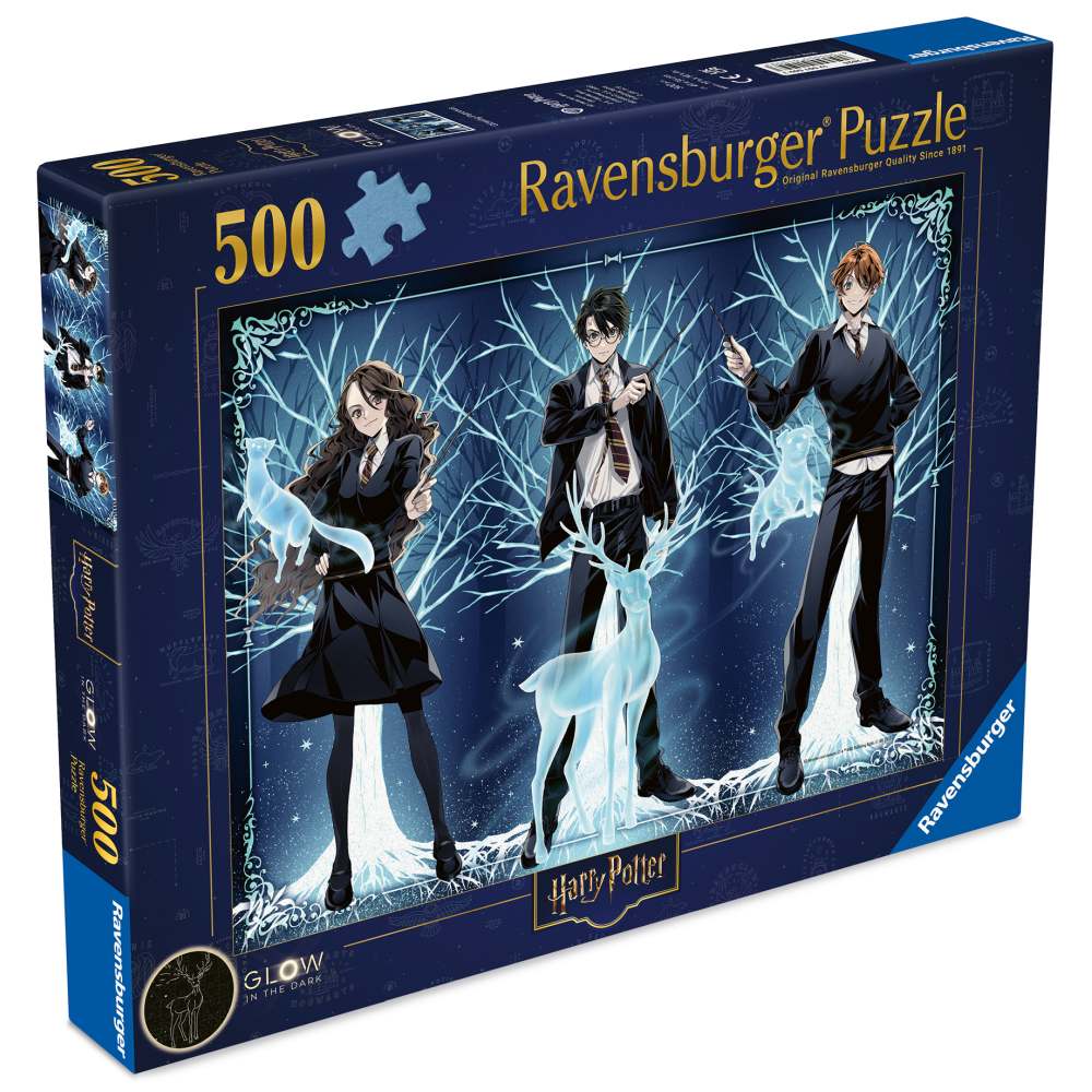 Puzzle care straluceste in intuneric Harry Potter 500 piese