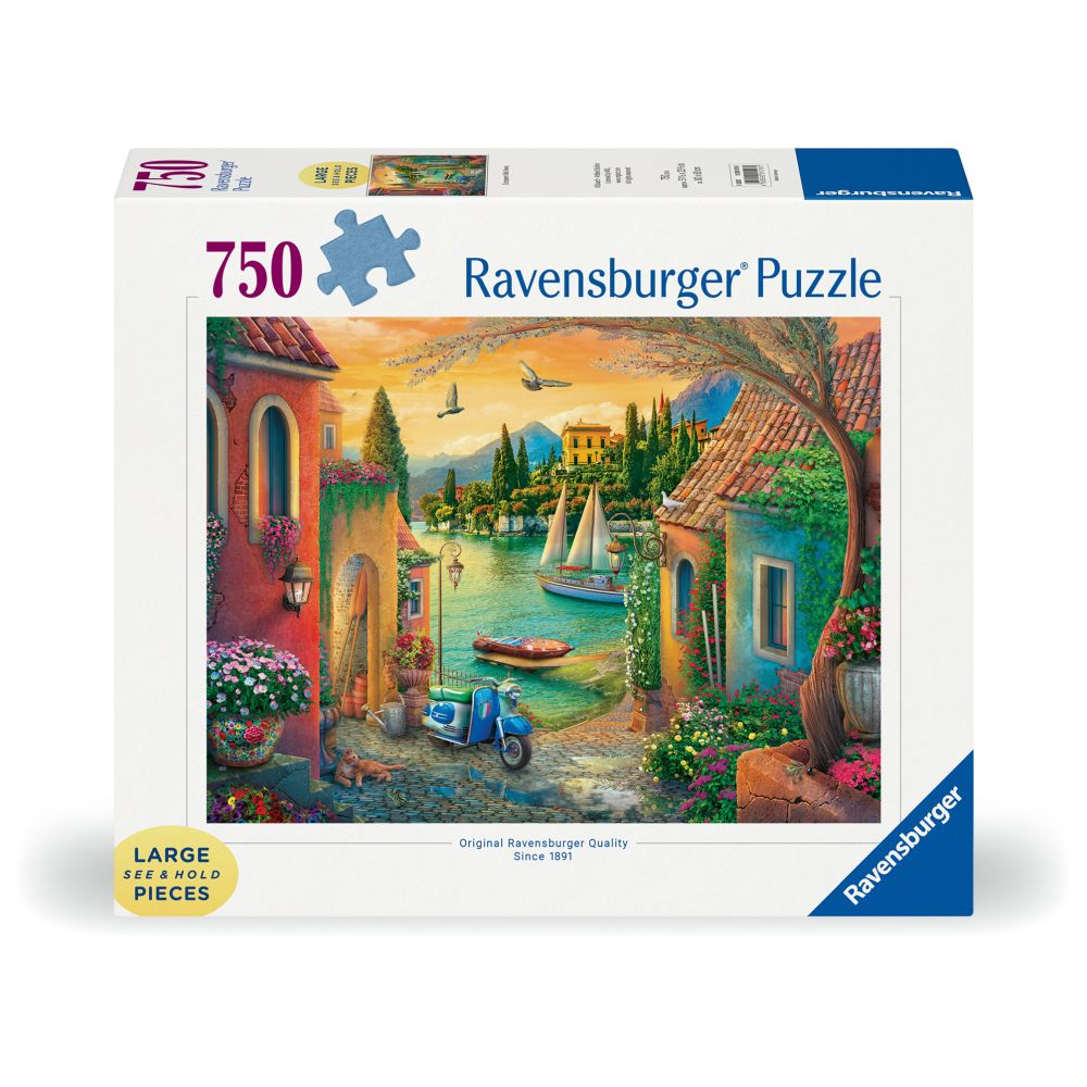 PUZZLE VEDERE DIN VILA EUROPEANA 750 PIESE MARI - RAVENSBURGER (RVSPA01516)