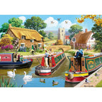 PUZZLE O ZI AGITATA PE CANAL 1000 PIESE - RAVENSBURGER (RVSPA01521)