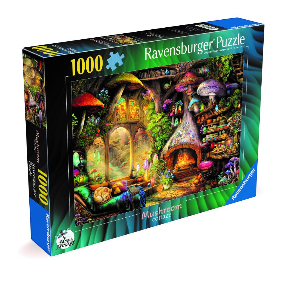 PUZZLE COLIBA CIUPERCUTELOR 1000 PIESE - RAVENSBURGER (RVSPA01525)