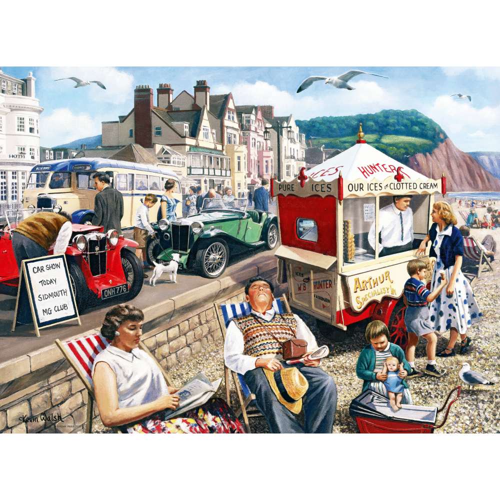 PUZZLE VACANTE PLACUTE SI VESELE 4X500 PIESE - RAVENSBURGER (RVSPA01527)