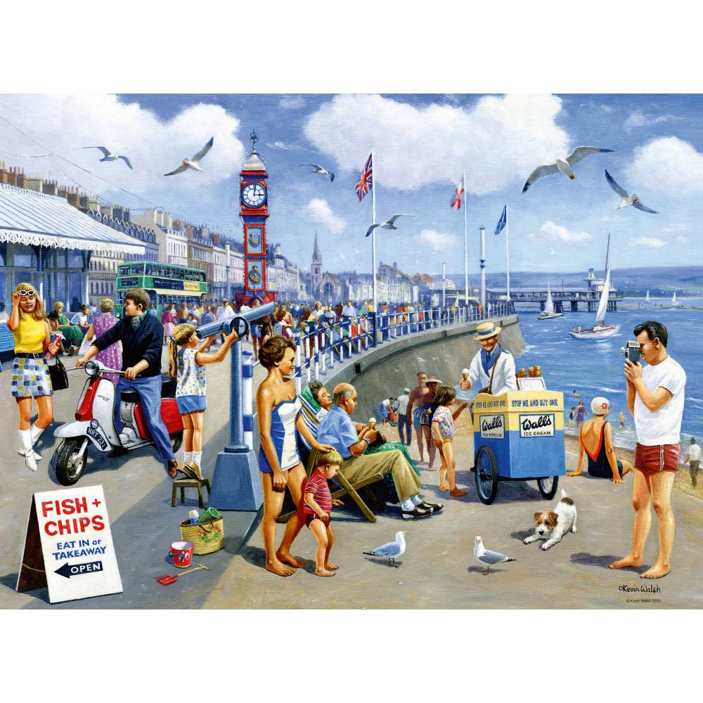 PUZZLE VACANTE PLACUTE SI VESELE 4X500 PIESE - RAVENSBURGER (RVSPA01527)