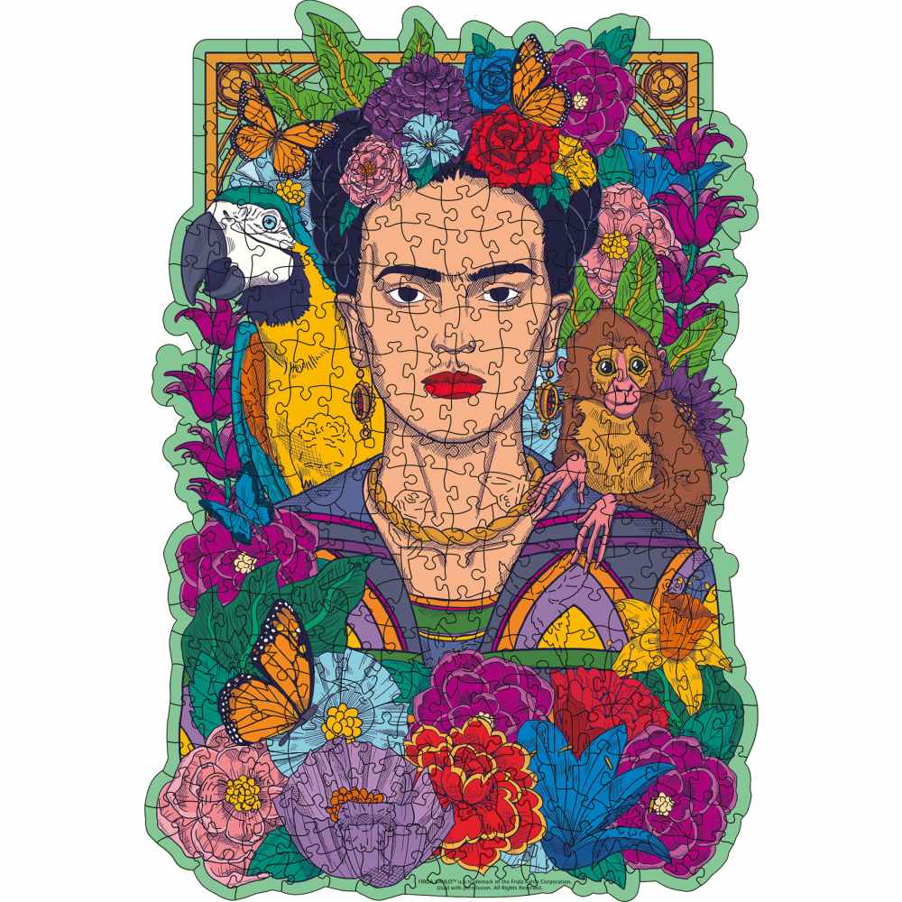 PUZZLE DIN LEMN FRIDA KAHLO 300 PIESE - RAVENSBURGER (RVSPA01540)
