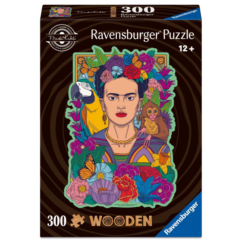 PUZZLE DIN LEMN FRIDA KAHLO 300 PIESE - RAVENSBURGER (RVSPA01540)