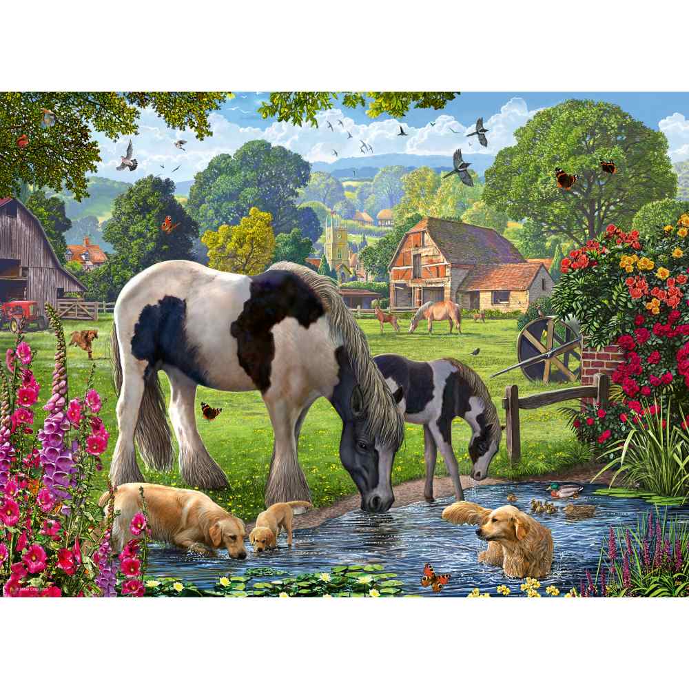 PUZZLE PONEII DIN HADLOW 500 PIESE - RAVENSBURGER (RVSPA01570)