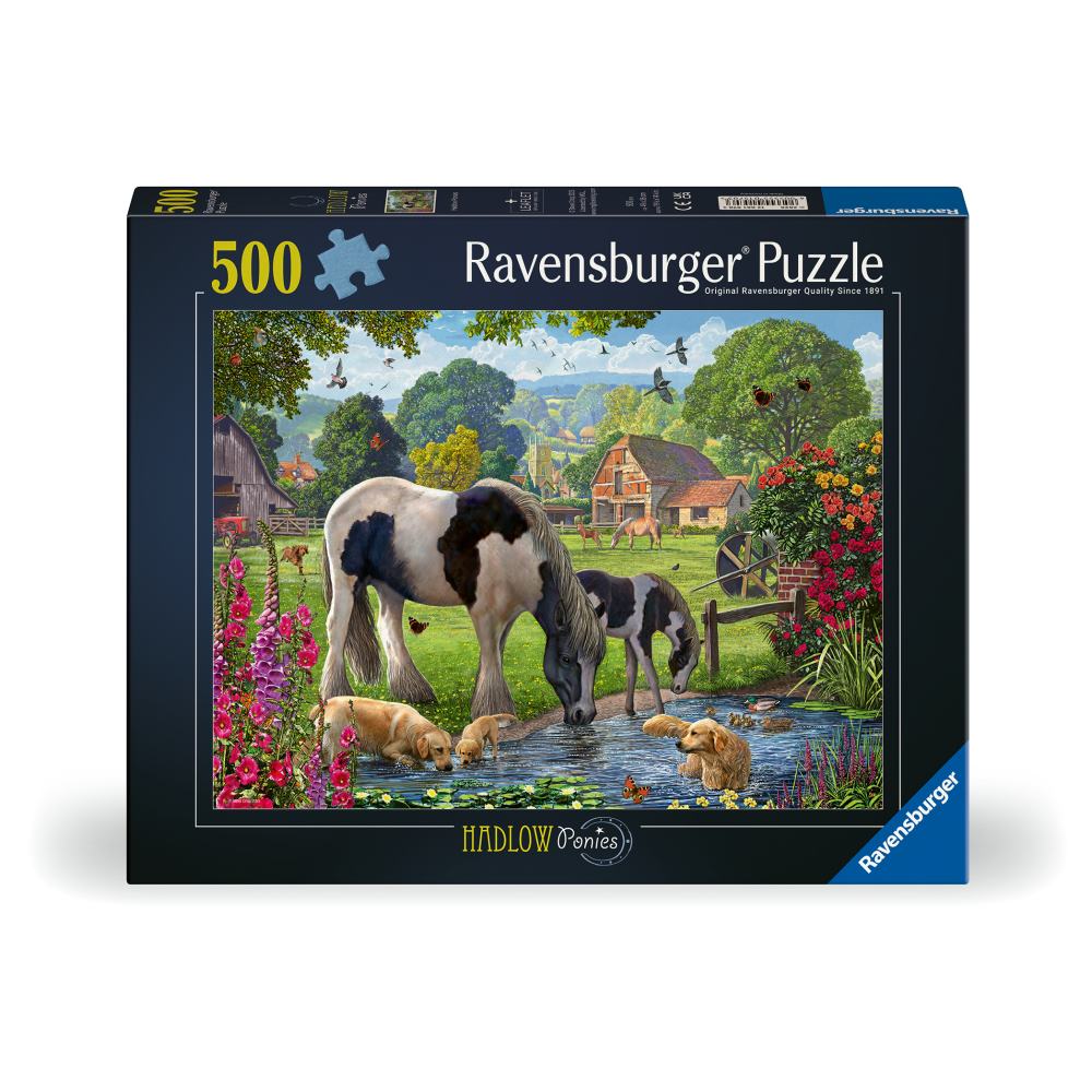 PUZZLE PONEII DIN HADLOW 500 PIESE - RAVENSBURGER (RVSPA01570)