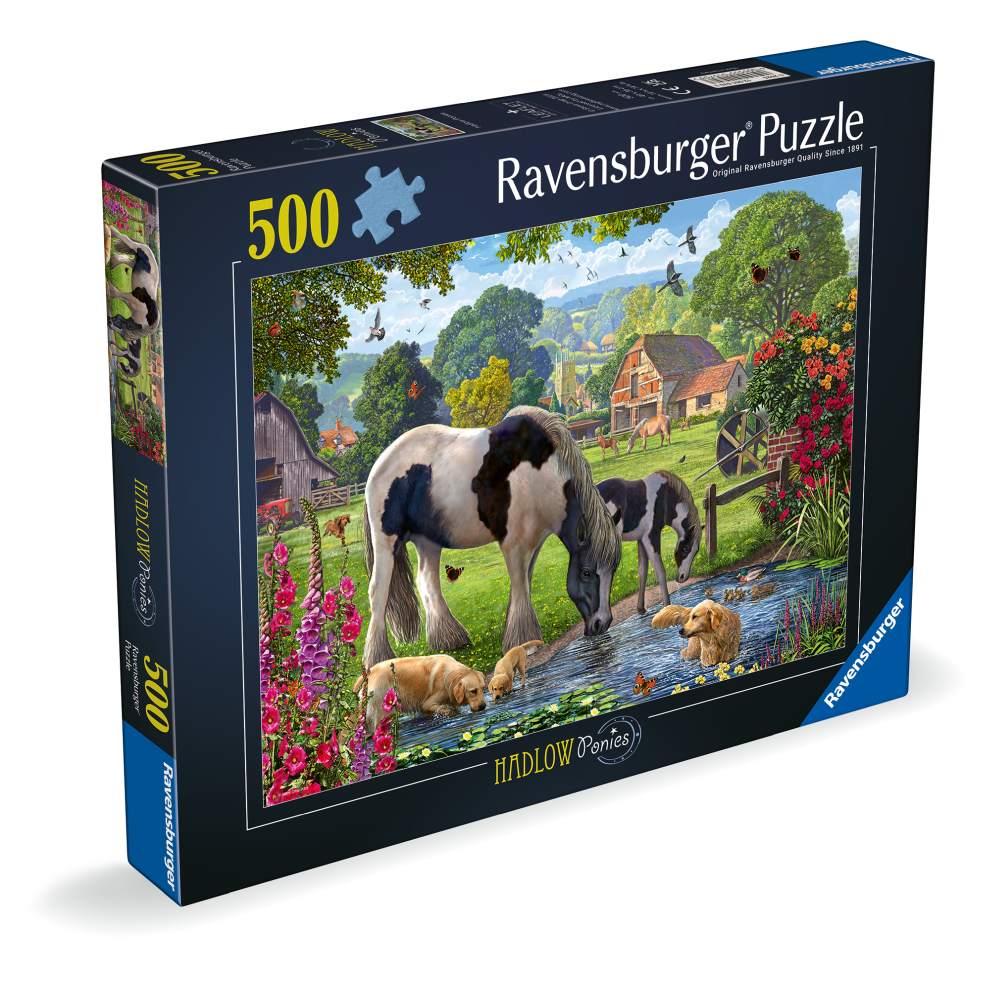 PUZZLE PONEII DIN HADLOW 500 PIESE - RAVENSBURGER (RVSPA01570)