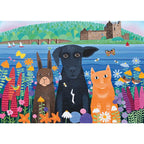 PUZZLE ANIMALUTE LA CASTELUL EILEAN DONAN 1000 PIESE - RAVENSBURGER (RVSPA01575)