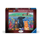 PUZZLE ANIMALUTE LA CASTELUL EILEAN DONAN 1000 PIESE - RAVENSBURGER (RVSPA01575)