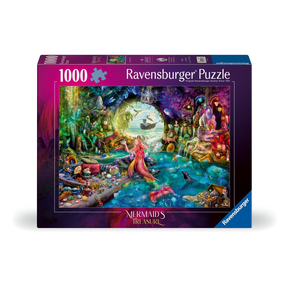 PUZZLE COMOARA SIRENELOR 1000 PIESE - RAVENSBURGER (RVSPA01577)