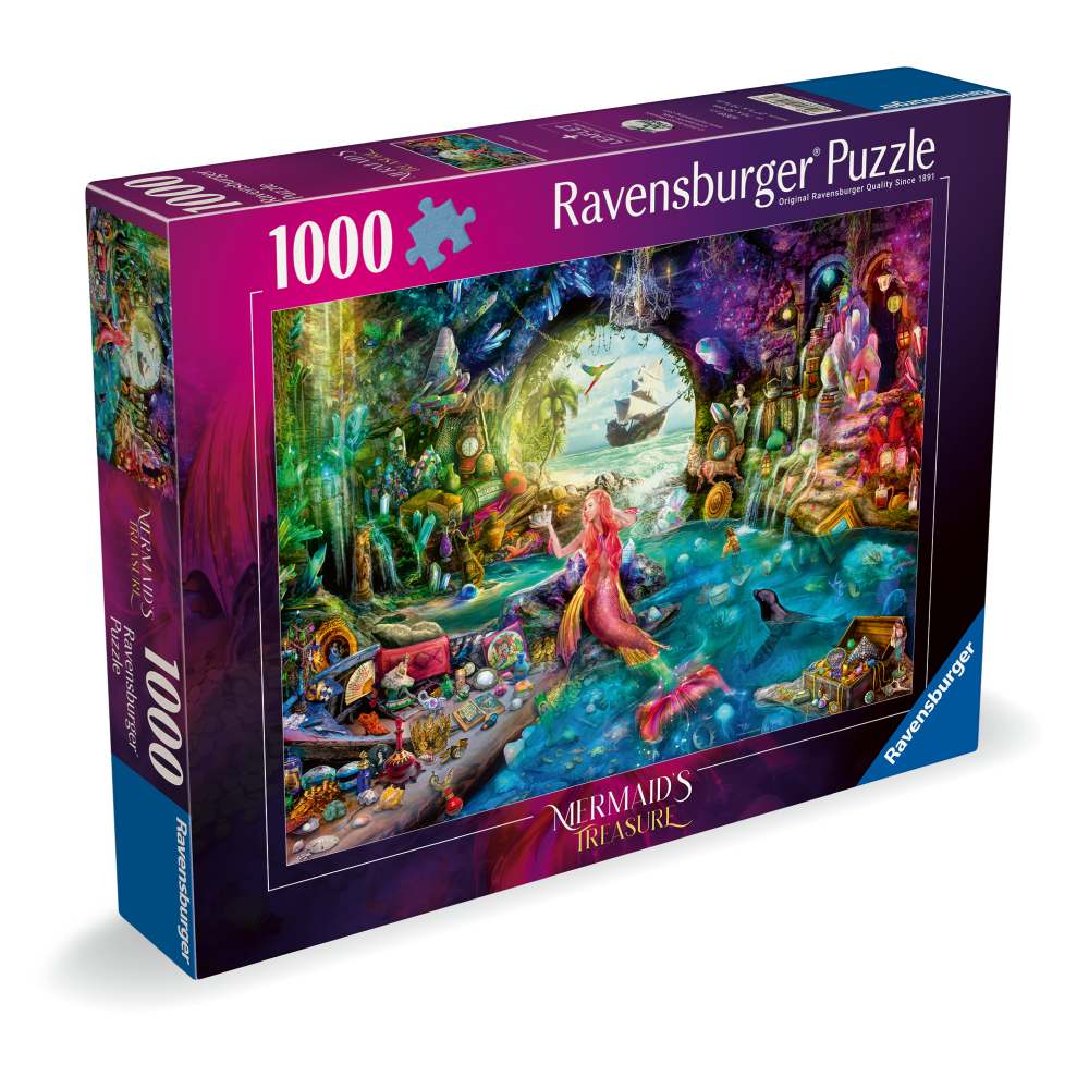PUZZLE COMOARA SIRENELOR 1000 PIESE - RAVENSBURGER (RVSPA01577)