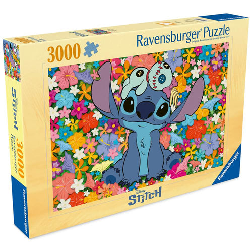 Puzzle floral Disney Stitch 3000 piese