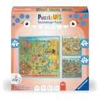 PUZZLE UP ISTORIE 3 PUZZLE 100 121 144 PIESE - RAVENSBURGER (RVSPC04005)