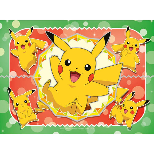 PUZZLE POKEMON 4 BUC IN CUTIE 12 16 20 24 PIESE - RAVENSBURGER (RVSPC04026)