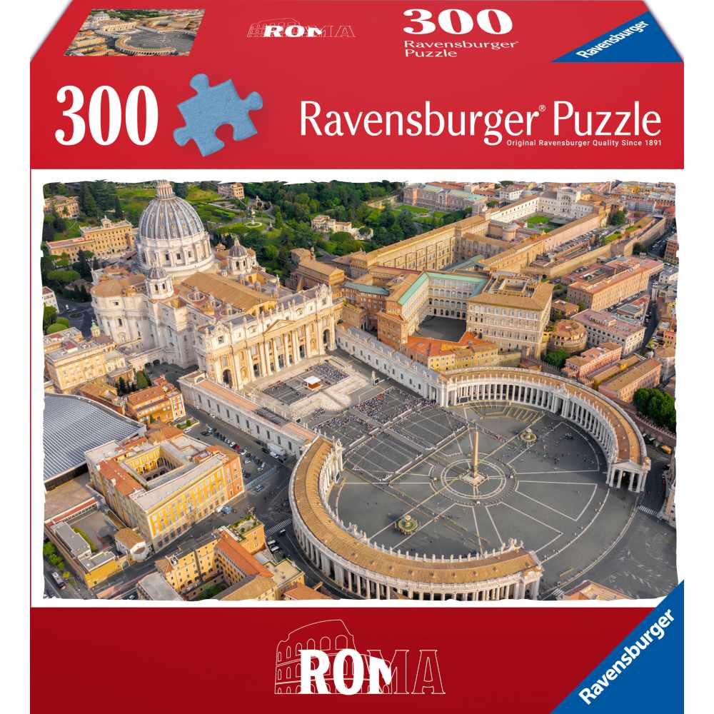 PUZZLE COLECTIA DE ARTA PIATA SFANTUL PETRU DIN ROMA 300 PIESE - RAVENSBURGER (RVSPA04038)