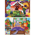 PUZZLE POVESTI CU ZANE 2X12 PIESE - RAVENSBURGER (RVSPC04045)