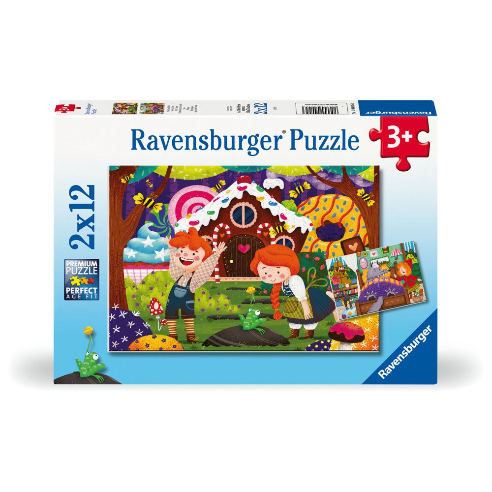PUZZLE POVESTI CU ZANE 2X12 PIESE - RAVENSBURGER (RVSPC04045)