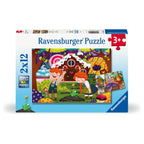 PUZZLE POVESTI CU ZANE 2X12 PIESE - RAVENSBURGER (RVSPC04045)