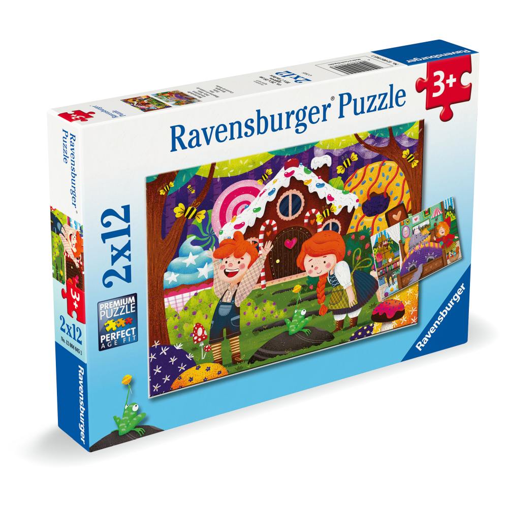 PUZZLE POVESTI CU ZANE 2X12 PIESE - RAVENSBURGER (RVSPC04045)
