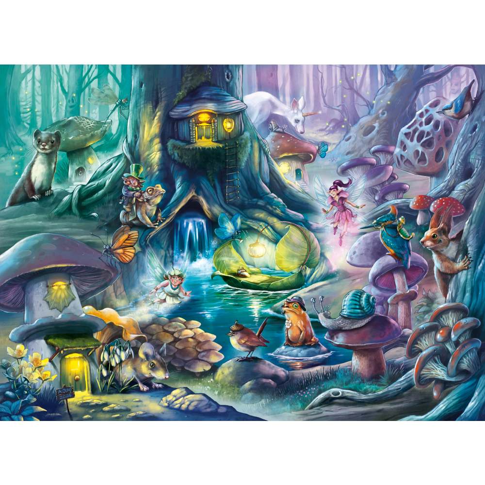 PUZZLE PADUREA MAGICA 150 PIESE XXL - RAVENSBURGER (RVSPC04051)