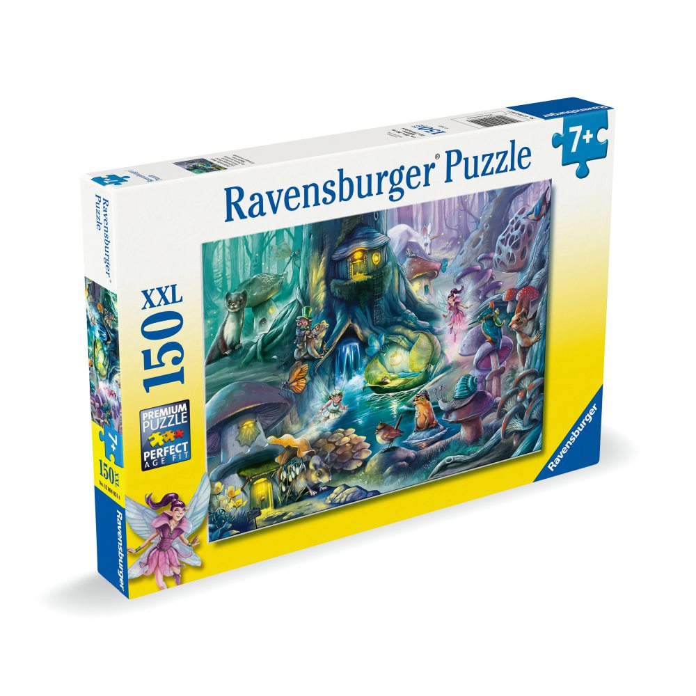 PUZZLE PADUREA MAGICA 150 PIESE XXL - RAVENSBURGER (RVSPC04051)