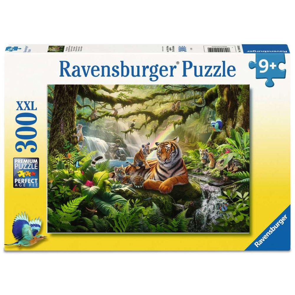 PUZZLE MINUNILE FAUNEI SALBATICE DIN JUNGLA 300 PIESE XXL - RAVENSBURGER (RVSPC04055)