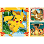 PUZZLE POKEMON 3X49 PIESE - RAVENSBURGER (RVSPC04062)