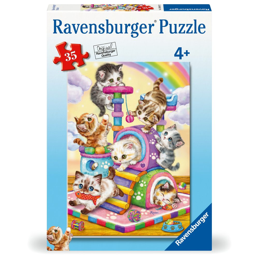PUZZLE PISICUTE LA JOACA 35 PIESE - RAVENSBURGER (RVSPC04071)