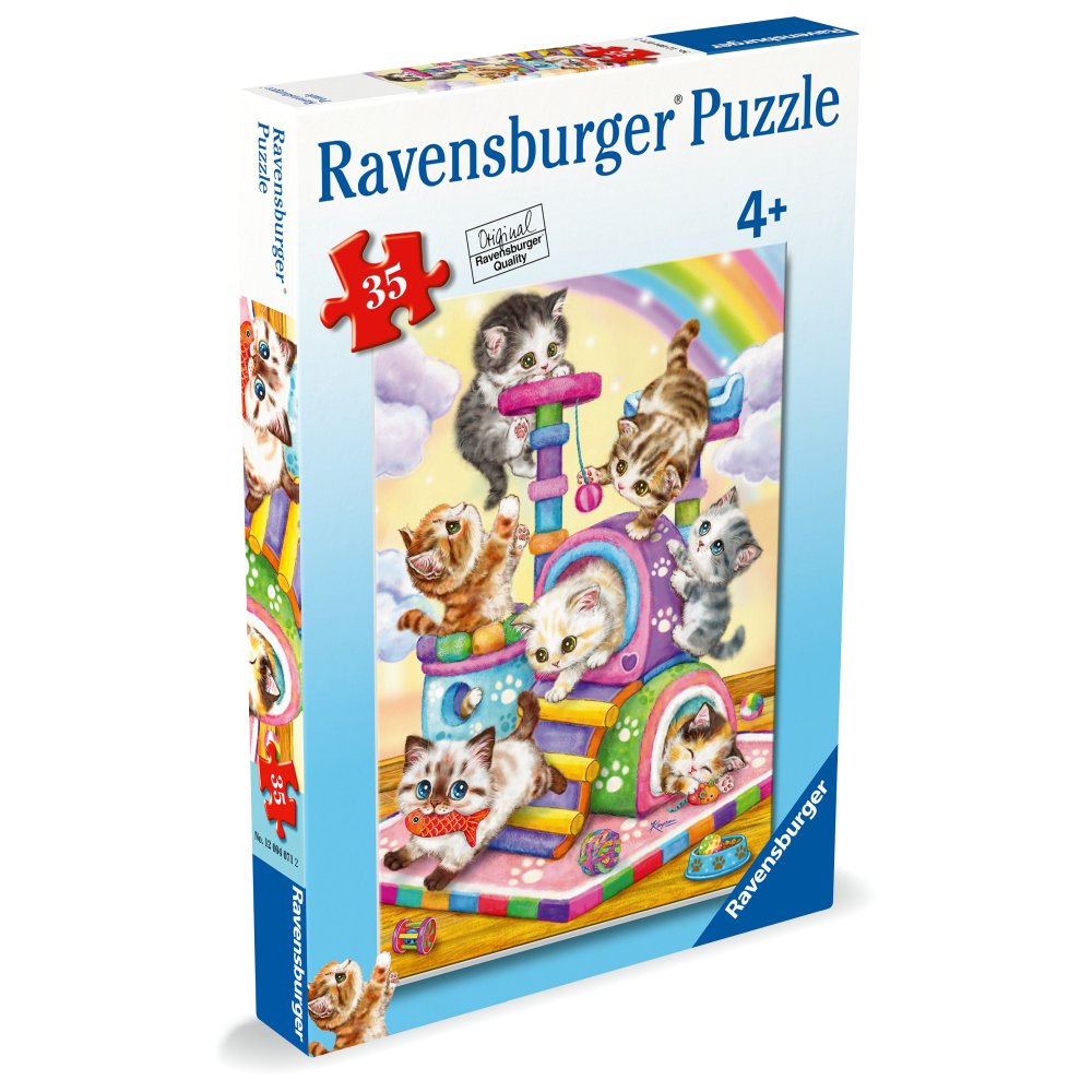 PUZZLE PISICUTE LA JOACA 35 PIESE - RAVENSBURGER (RVSPC04071)