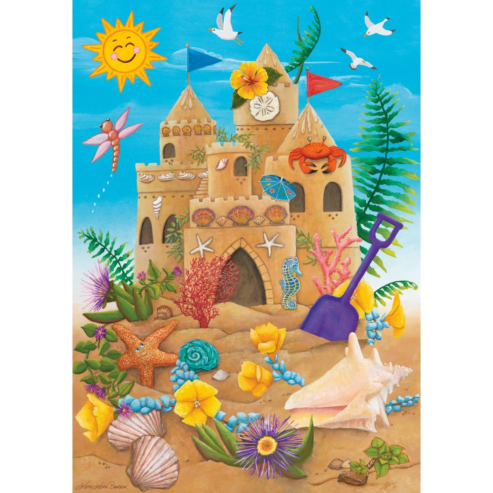 PUZZLE CASTEL DE NISIP 35 PIESE - RAVENSBURGER (RVSPC04098)