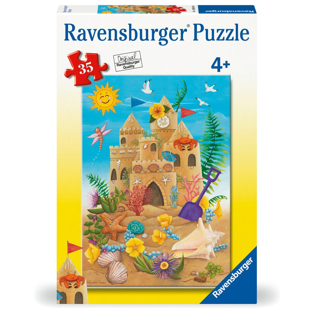 PUZZLE CASTEL DE NISIP 35 PIESE - RAVENSBURGER (RVSPC04098)