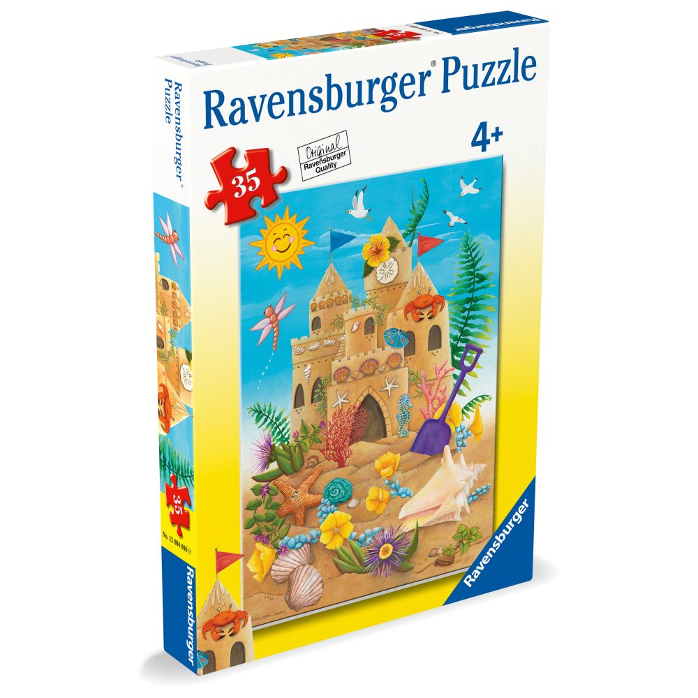 PUZZLE CASTEL DE NISIP 35 PIESE - RAVENSBURGER (RVSPC04098)