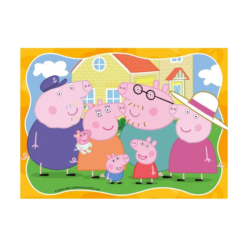 PUZZLE PEPPA PIG 4 PUZZLE IN CUTIE 12 16 20 24 PIESE - RAVENSBURGER (RVSPC04104)