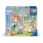 PUZZLE BLUEY 4 BUC IN CUTIE 2 3 4 5 PIESE - RAVENSBURGER (RVSPC04105)