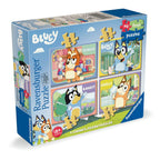 PUZZLE BLUEY 4 BUC IN CUTIE 2 3 4 5 PIESE - RAVENSBURGER (RVSPC04105)