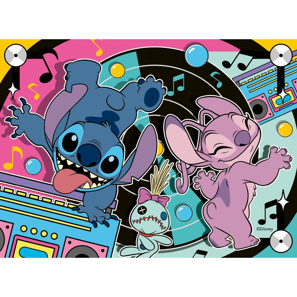 PUZZLE DISNEY STITCH 4 BUC IN CUTIE 12 16 20 24 PIESE - RAVENSBURGER (RVSPC04106)