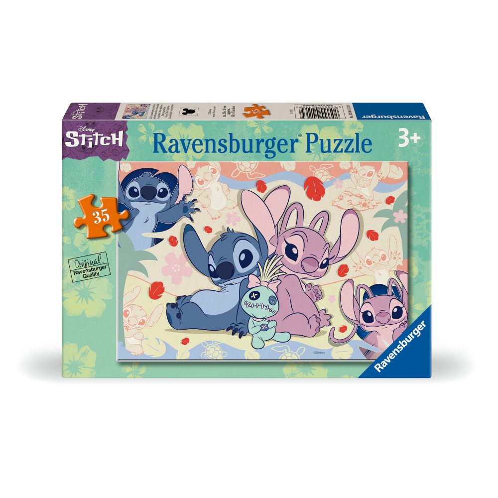PUZZLE DISNEY STITCH 35 PIESE - RAVENSBURGER (RVSPC04113)