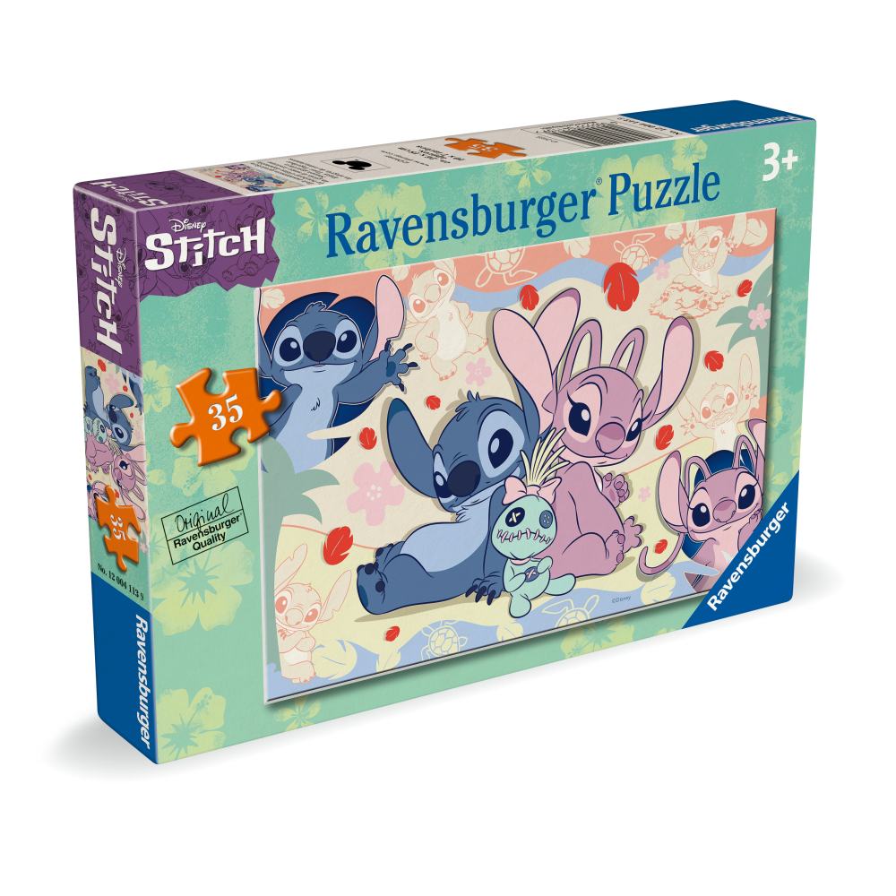 PUZZLE DISNEY STITCH 35 PIESE - RAVENSBURGER (RVSPC04113)