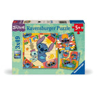 PUZZLE DISNEY STITCH 3X49 PIESE - RAVENSBURGER (RVSPC04114)