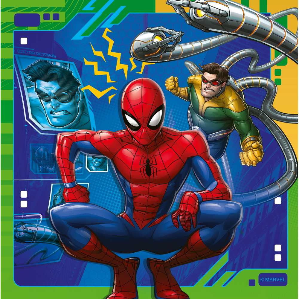 PUZZLE MARVEL SPIDERMAN 3X49 PIESE - RAVENSBURGER (RVSPC04115)